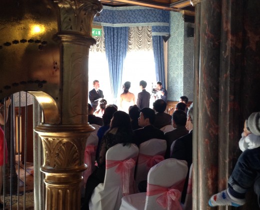 Harpist for wedding at Highbury Hall